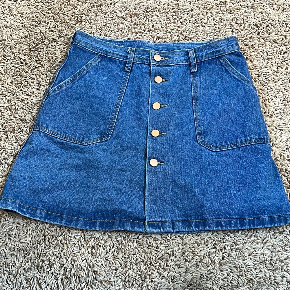 Jean skirt